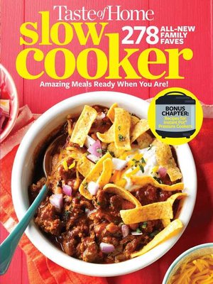 cover image of Taste of Home Slow Cooker 3E